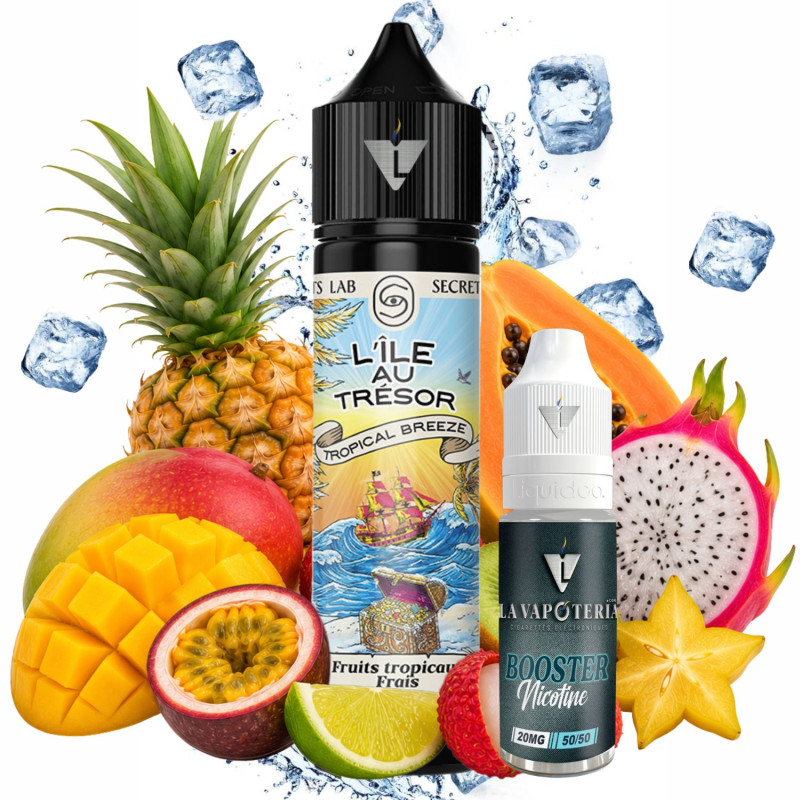 SECRET LABS - TROPICAL BREEZE 50ml 03mg - La Vapoteria
