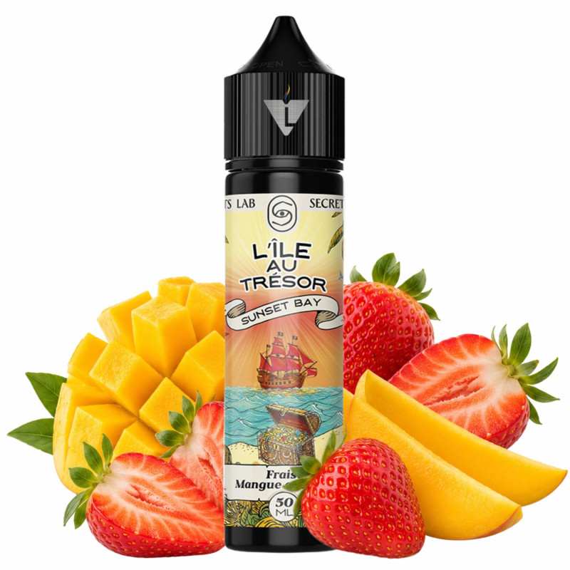 SECRET LABS - SUNSET BAY 50ml - La Vapoteria