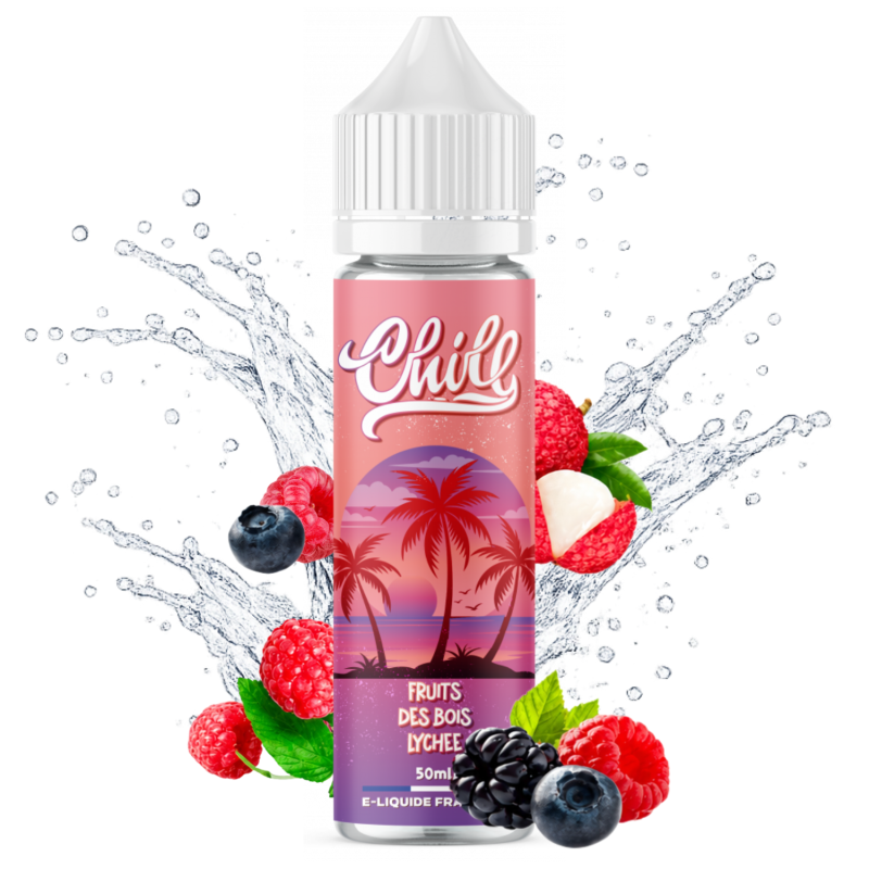 CHILL - FRUITS DES BOIS LYCHEE 50ml - La Vapoteria