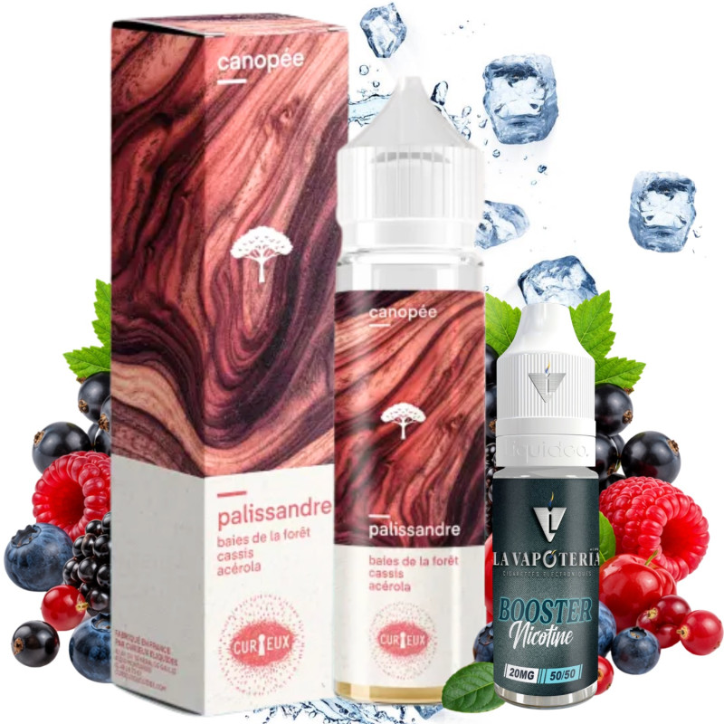 CURIEUX - CANOPÉE PALISSANDRE 50ml 03 mg - La Vapoteria