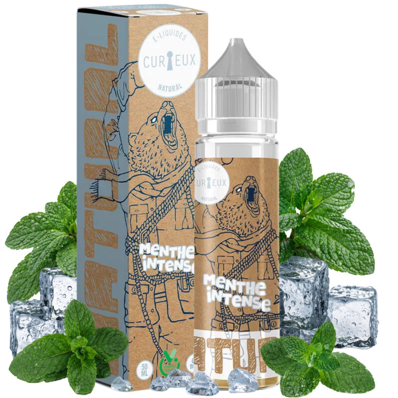 CURIEUX - MENTHE INTENSE 50ml - La Vapoteria