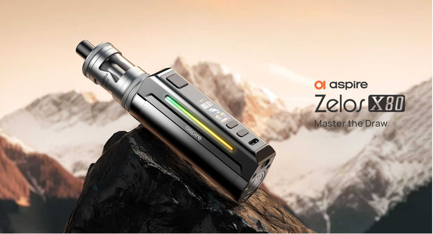 Aspire - Zelos X80 Present - La Vapoteria