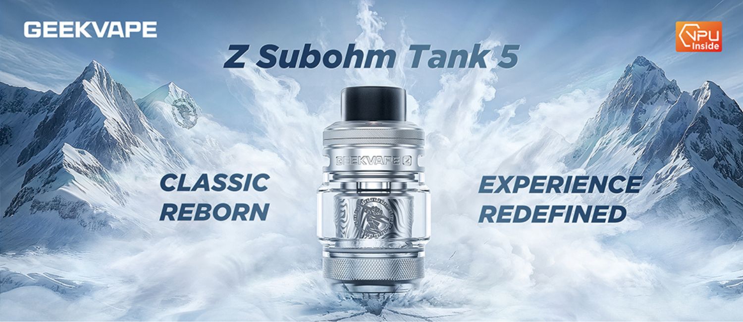 Geekvape - Clearomiseur Zeus 5 presentation - La Vapoteria