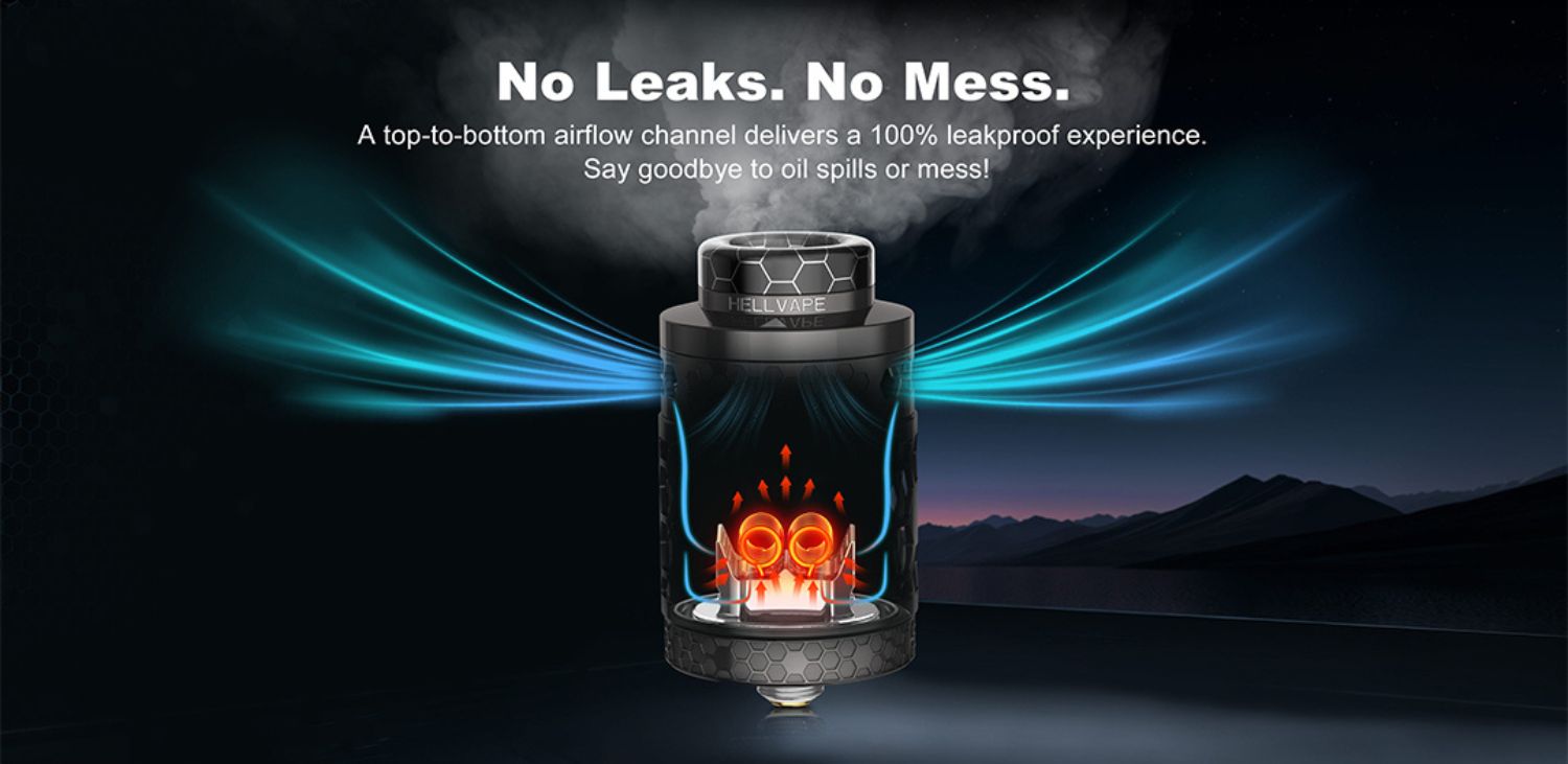 Hellvape 4 RTA Pro - Airflow - La Vapoteria