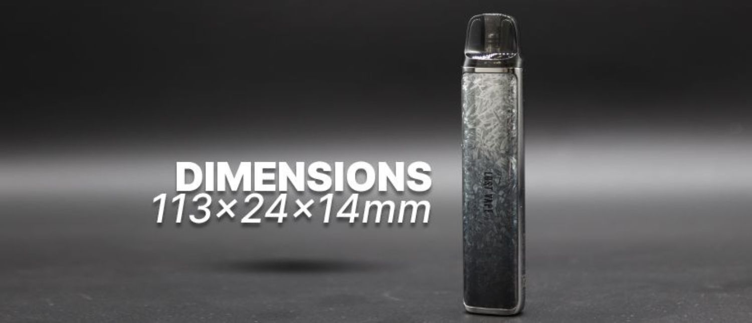 Lost Vape Ursa Nano Taille - La Vapoteria