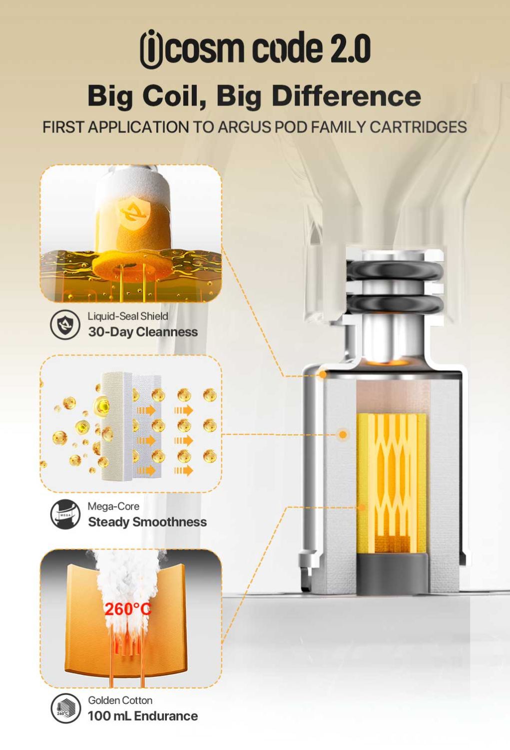Voopoo - Kit Klyc 1350mAh - Resistance - La Vapoteria